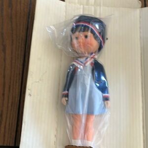 Little Miss Marker Vintage doll with box broken ❤️